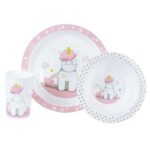 Unicorn παιδικό σερβίτσιο φαγητού (005667)