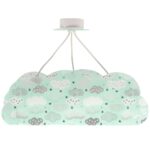 Clouds Green κρεμαστό τρίφωτο οροφής (41410H) - Image 2