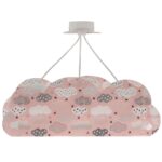 Clouds Pink κρεμαστό τρίφωτο οροφής (41410S) - Image 2