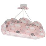 Clouds Pink κρεμαστό τρίφωτο οροφής (41410S) - Image 3