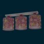 Unicorns τρίφωτο οροφής ράγας (41593) - Image 3