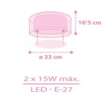 Unicorns πλαφονιέρα οροφής (41596) - Image 4