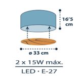 Sports Basket πλαφονιέρα (41746) - Image 6