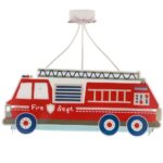Firetruck κρεμαστό τρίφωτο οροφής (60610) - Image 2