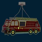 Firetruck κρεμαστό τρίφωτο οροφής (60610) - Image 5