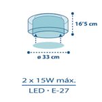 Police πλαφονιέρα οροφής (60616) - Image 6