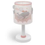 Whale Dreams Pink επιτραπέζιο φωτιστικό (61171S) - Image 3