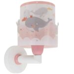 Whale Dreams Pink απλίκα τοίχου (61179S) - Image 5