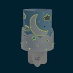 Moon Blue παιδικό φωτιστικό νύκτας πρίζας LED (61235[T]) - Image 4