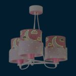 Moon Pink κρεμαστό τρίφωτο οροφής (61237[S]) - Image 3