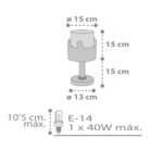 Loving Deer κομοδίνου παιδικό φωτιστικό (61271) - Image 7