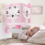 Baby Jungle Pink απλίκα τοίχου διπλού τοιχώματος (63119S) - Image 2