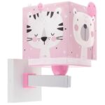 Baby Jungle Pink απλίκα τοίχου διπλού τοιχώματος (63119S) - Image 3