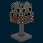 Panda Pink κομοδίνου παιδικό φωτιστικό (63161S) - Image 4