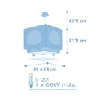 Panda Blue κρεμαστό φωτιστικό οροφής (63162T) - Image 5