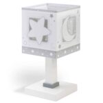 MoonLight Gray κομοδίνου παιδικό φωτιστικό (63231E)