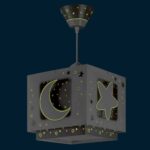 MoonLight Gray παιδικό φωτιστικό (63232E) - Image 4