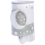 MoonLight Gray φωτιστικό νύκτας πρίζας LED (63235LE)