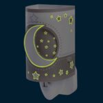 MoonLight Gray φωτιστικό νύκτας πρίζας LED (63235LE) - Image 2