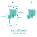 Mermaids απλίκα τοίχου διπλού τοιχώματος (63449) - Image 7