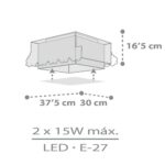 The Night Train πλαφονιέρα οροφής (63536) - Image 5