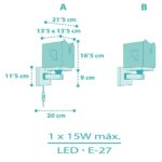 Little Dragon απλίκα τοίχου (64389) - Image 5