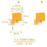 Little Chicken απλίκα τοίχου (64649) - Image 5