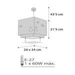 Hello Little παιδικό φωτιστικό οροφής (73242) - Image 5