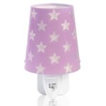 Stars Lilac παιδικό φωτιστικό νύκτας πρίζας LED (81215L) - Image 2