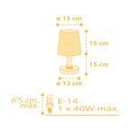 Starlight Yellow κομοδίνου φωτιστικό (82211A) - Image 4