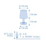 Starlight Blue κομοδίνου φωτιστικό (82211T) - Image 4