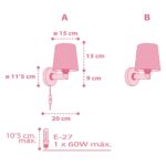 Flamingo απλίκα τοίχου (82469) - Image 8