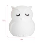 Owl mini light φορητό φωτιστικό νυκτός (ANG-213) - Image 6