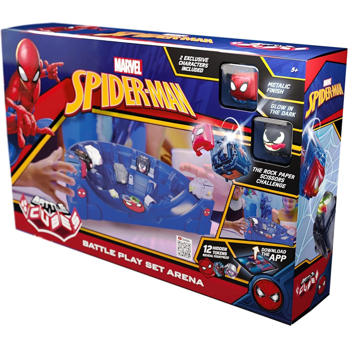 Battle Cubes Παιχνίδι Μινιατούρα Battle Play Set Arena Spiderman - Image 1