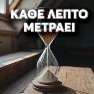 ΚΑΘΕ ΛΕΠΤΟ ΜΕΤΡΑΕΙ